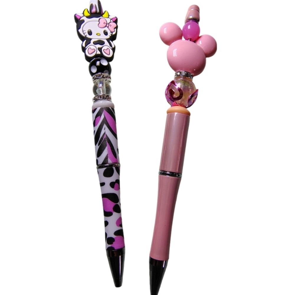 Beaded Character Pens With Bead Pack - Picture 2 of 5